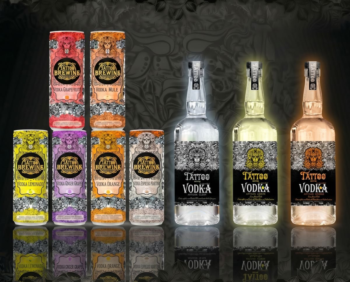Tattoo Brews Vodka